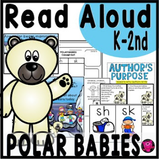 Polar Bears Emergent Reader and Read Aloud Activities