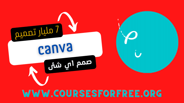 canva  سبعة مليار تصميم جاهز , صمم ما تشاء في سبع ثواني