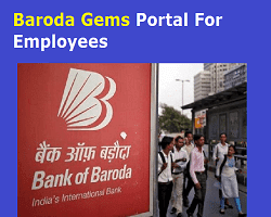 Baroda Gems Portal For Employees