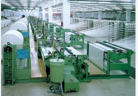 explore weaving process and modern weaving machinery