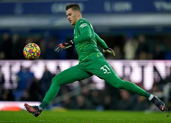 Ederson Playing Soccer