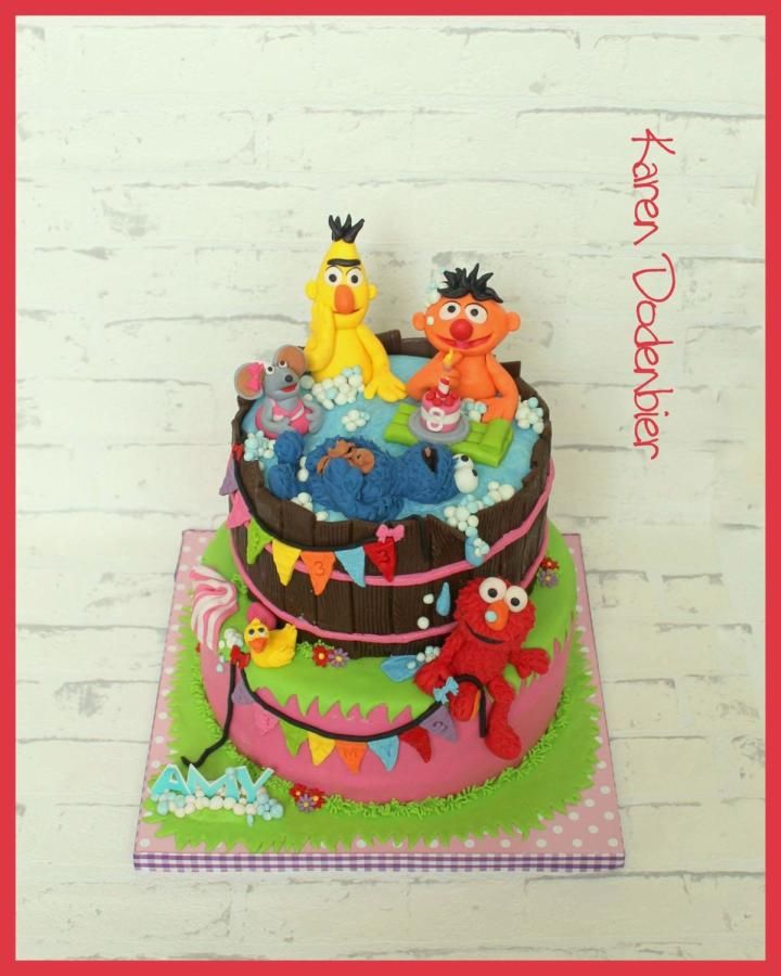 sesame street cake