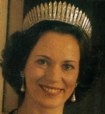 diamond fringe tiara princess benedikte say wittgenstein berleburg