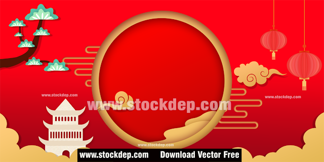 Chinese New Year Celebration Vector Art & Graphics psd free