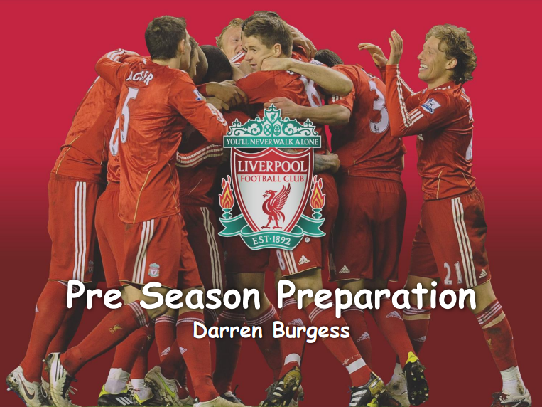 Pre Season Preparation PDF