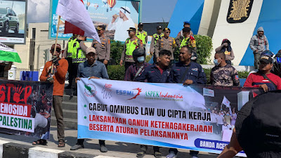 Polda Aceh Sukses Amankan Aksi Hari Buruh Internasional 2024
