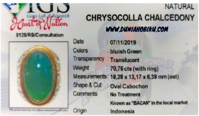 Chrysocolla  Chalcedony