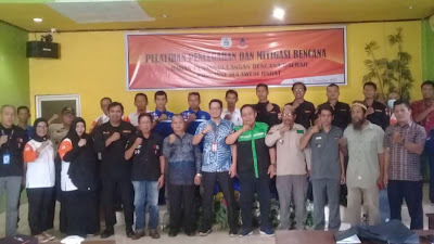 Senkom Mitra Polri Sulbar Ikuti Pelatihan Pencegahan dan Mitigasi Bencana BPBD 
