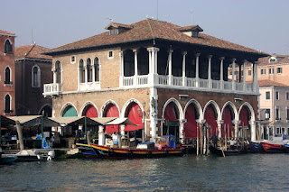 Venice's Rialto fish market has been trading by the Grand Canal since the 14th century