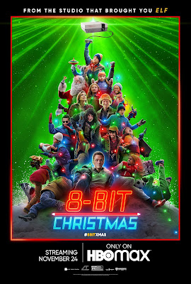 8-Bit Christmas Movie Poster