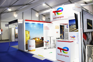 Stand Total Energies Chile en Expomin 2021