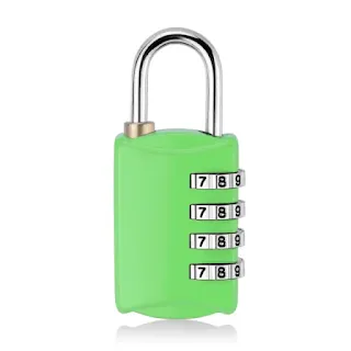 Combination Code 4 Digit Dial Number Lock Padlock For Luggage Zipper Bag Backpack Handbag Suitcase Drawer Durable Locks hown - store