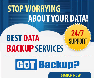 Backup all of your data