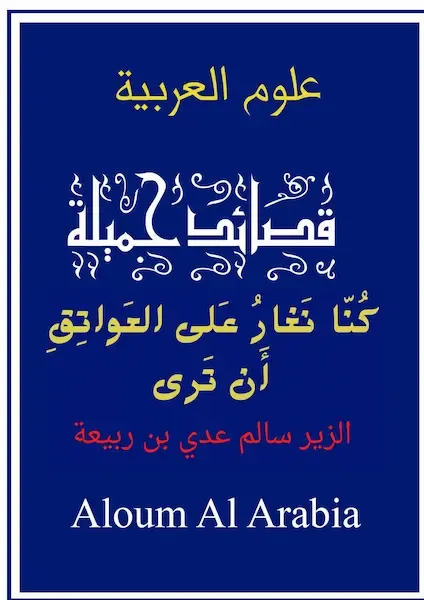 الزير سالم: عدي بن ربيعة أبو ليلي المهلهل  أحد أبطال حرب البسوس .