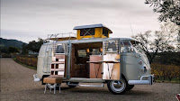 Casa rodante en una combi Volkswagen