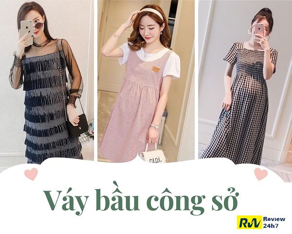 những kiểu váy bầu công sở mới nhất những kiểu váy bầu công sở mới nhất