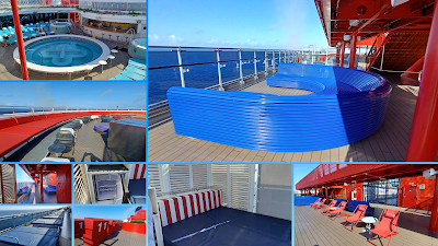 Scarlet Lady - Deck - seating options