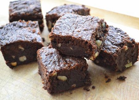 Nutella Brownies with Hazelnuts and Dried Cherries Recipe