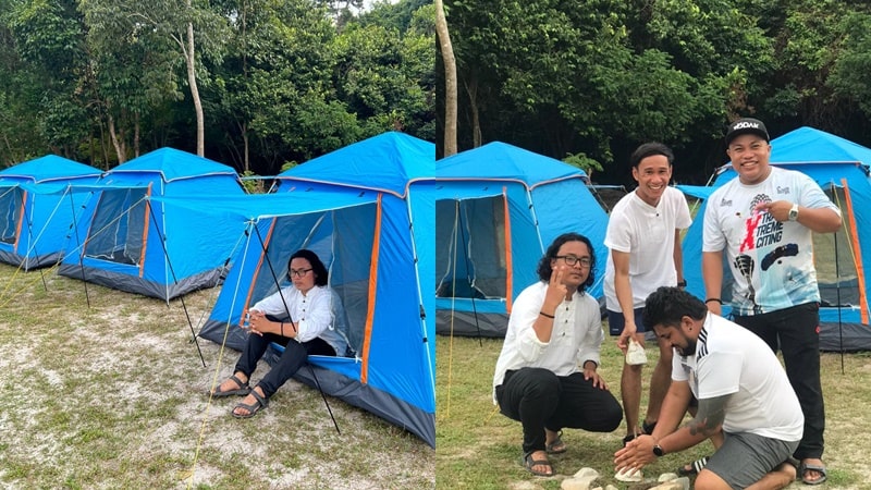 Pengalaman Berkhemah di Dayang Bunting Campsite, Langkawi