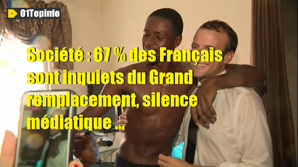 Société : 67 % Des Français Sont Inquiets Du Grand Remplacement, Silence Médiatique