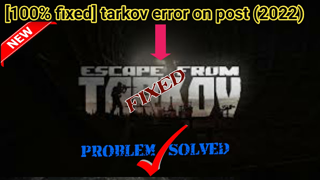 100 Fixed Tarkov Error On Post Solved Tech2 Wires