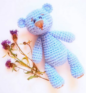 PATRON GRATIS OSO AMIGURUMI 47787 🧸