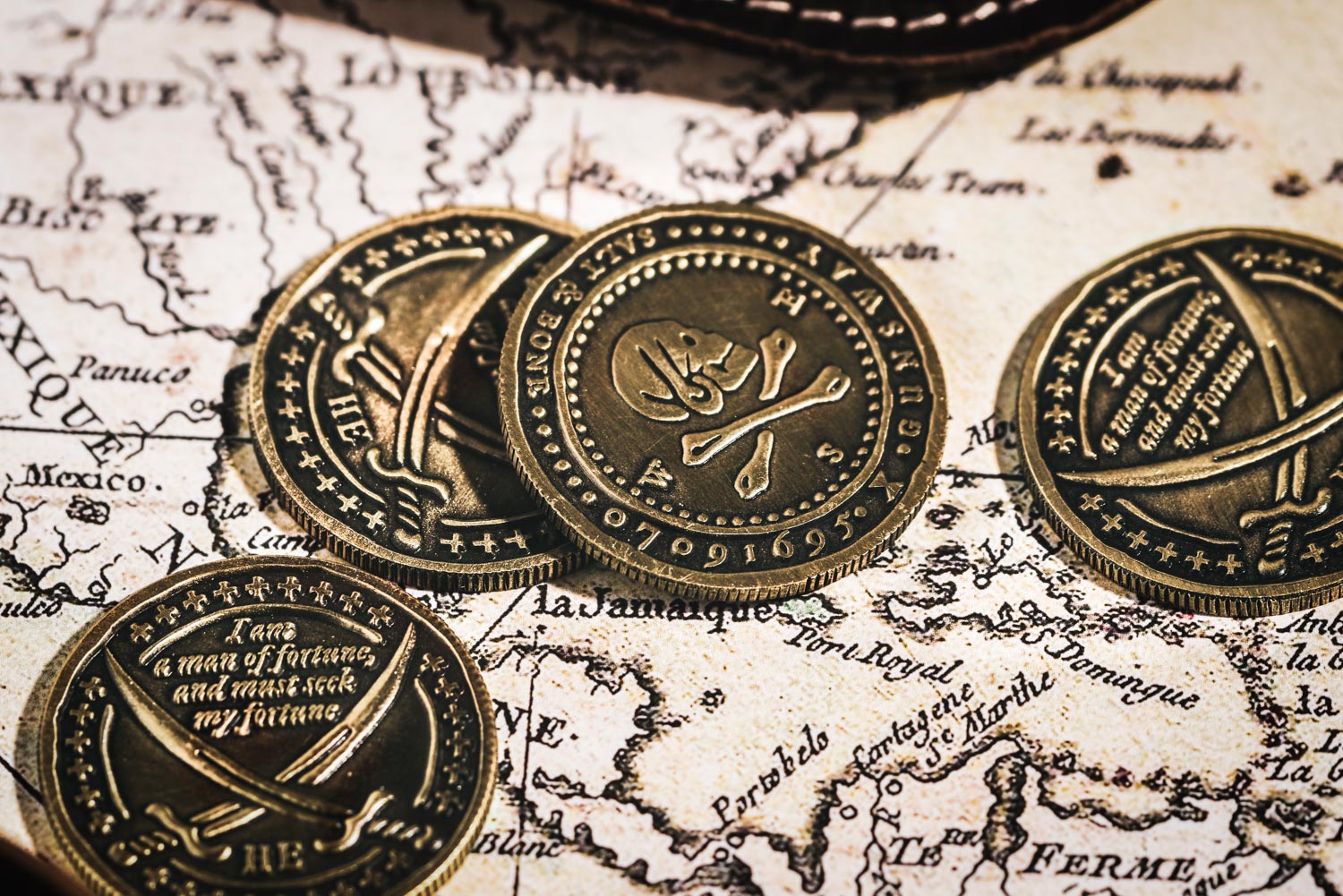 Pirate Coins (Dollar) by Ellusionist 