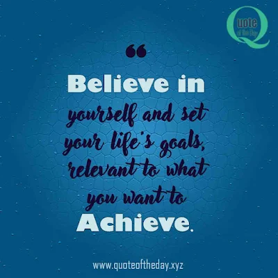 Quotes for Believe in yourself