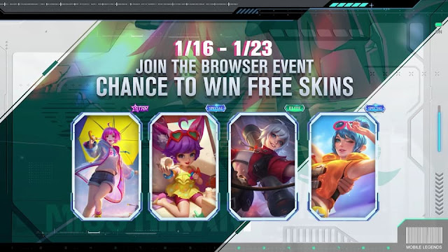 Mobile Legends - The Aspirants Browser Event (January 16 to 23, 2022)