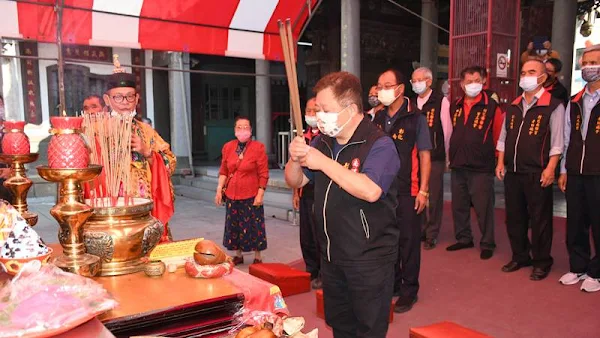 南瑤宮壬寅年笨港進香置天台 稟告上蒼進香時程