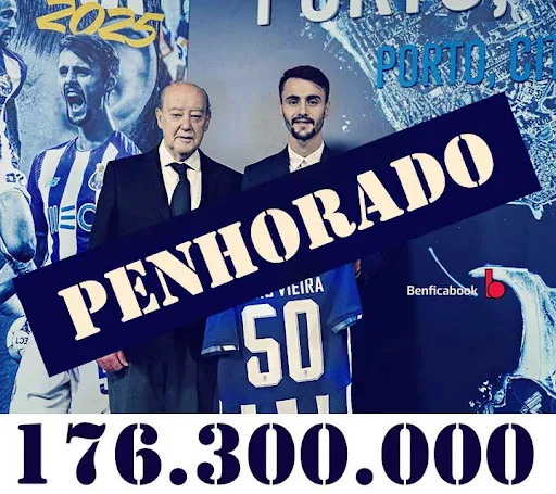 fc porto, relatorio e contas, cmvm, penhora, divida,