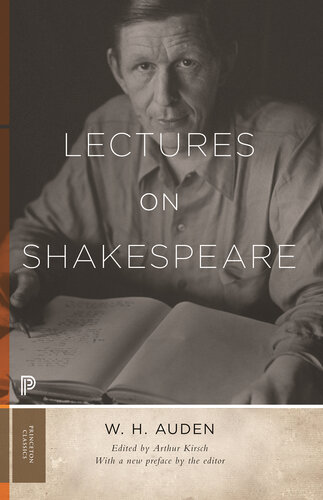 Lectures on Shakespeare  by W. H. Auden  (pdf , Ebook Download)