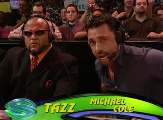 WWE Summerslam 2002 - Tazz and Michael 'Bad Ass Mofo' Cole call the show