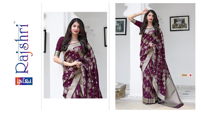 Exclusive Banarasi Soft Silk Woven Butti And Border Saree