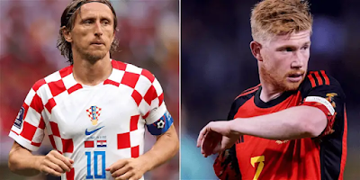 مباراة كرواتيا وبلجيكا