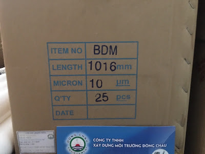 BDM - 10 micron dài 40 inch, Lõi lọc bông nén Aqua Hàn Quốc