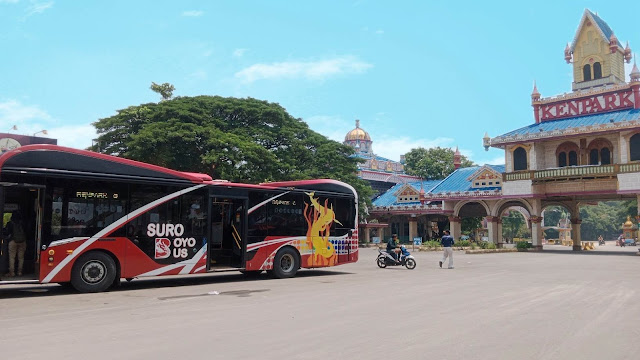 Suroboyo Bus rute MERR-Kenjeran