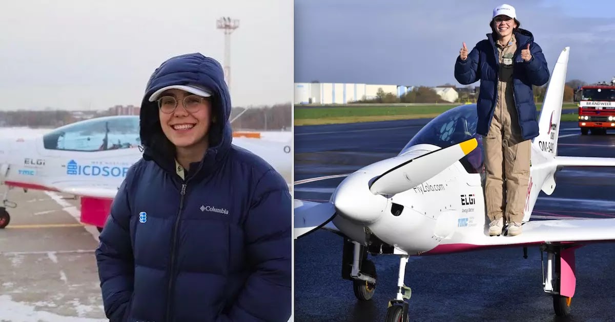 19-Year-Old Sets The Record For The Youngest Woman To Fly Solo Around The World