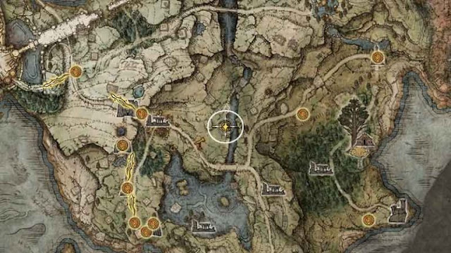 Elden Ring: Как добраться до пещеры Мрачной воды (местоположение)