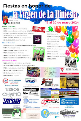 Programa Fiestas La Hiniesta 2024