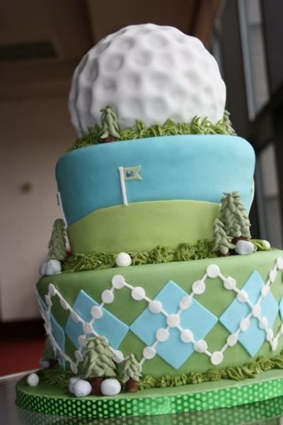 golf cake