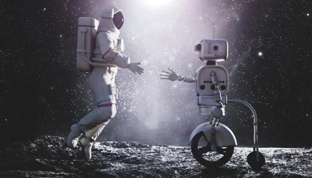 Why would we send robots to space instead of humans?