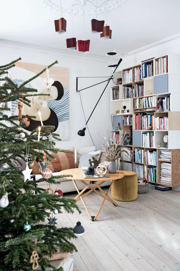 A Beautiful Copenhagen Home Full of Festive Cheer!