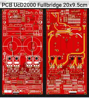 PCB Layout UcD2000 Fullbridge