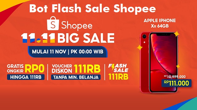 Banyak yang bertanya tanya bagaimana cara agar bisa mendapatkan flash sale dengan harga ya Bot Flash Sale Shopee Terbaru