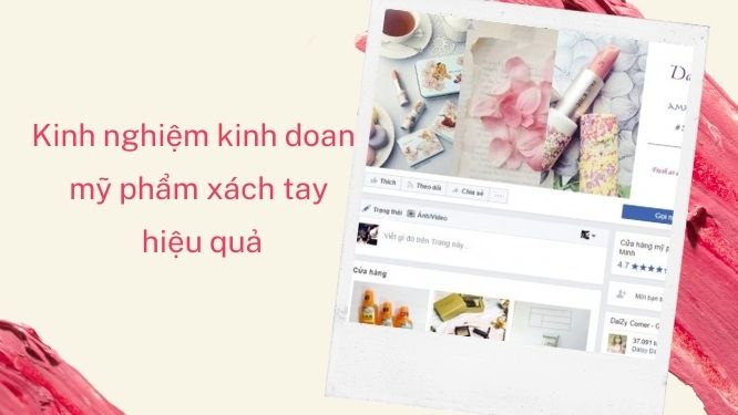 Kinh doanh mỹ phẩm xách tay