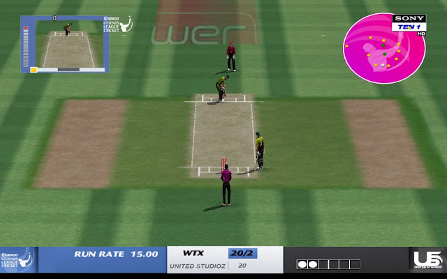 Legends League Cricket 2022 Overlay + Menu EA Sports Cricket 07