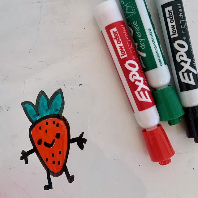 How to Make DIY Stickers (An easy kids craft Using Dry Erase Markers)