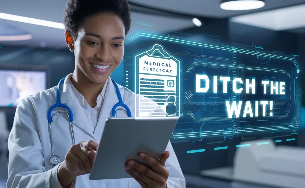 Ditch the Wait! Secure Medical Certificates Delivered Electronically