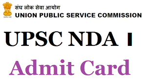 UPSC NDA I Exam Admit Card 2022 Download Link